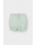 КР 400683/пастельно-зеленый,милые цветочки к543 шорты