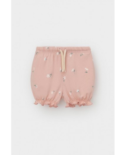 КР 400683/дымчатая роза,милые цветочки к543 шорты