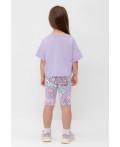 КР 4036-1/пастельно-лиловый,позитив к541 шорты (велосипедки)