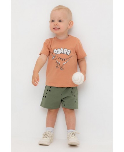 КР 400666/папоротник,следы динозавра к538 шорты