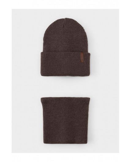 КВ 22019/коричневый меланж комплект