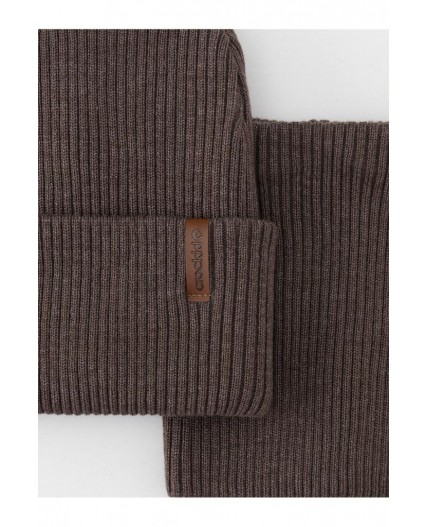 КВ 22019/коричневый меланж комплект