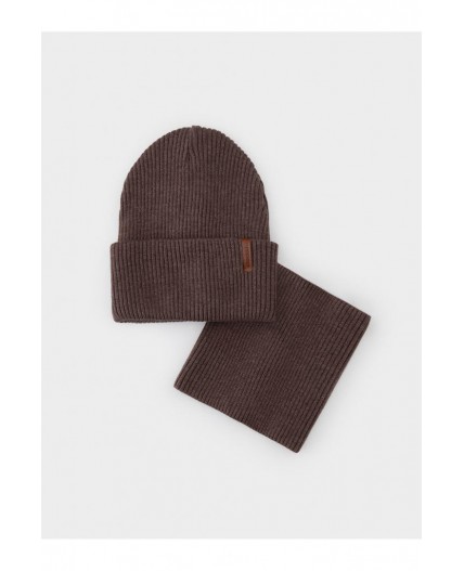 КВ 22019/коричневый меланж комплект