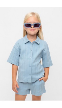 КР 302718-1/пыльно-синий к557 рубашка