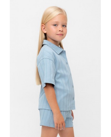 КР 302718-1/пыльно-синий к557 рубашка