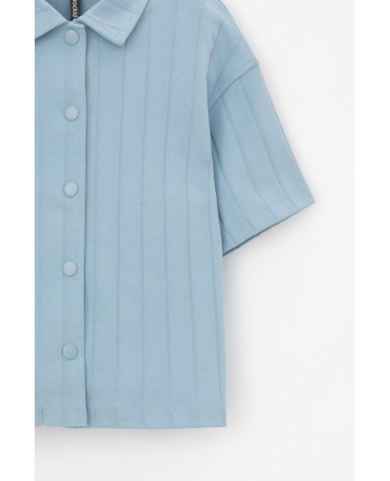 КР 302718-1/пыльно-синий к557 рубашка