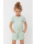 КР 400417-1/пастельно-зеленый к545 шорты