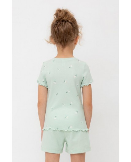 КР 400417-1/пастельно-зеленый к545 шорты