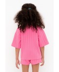 КР 400807/неоновый розовый к555 шорты