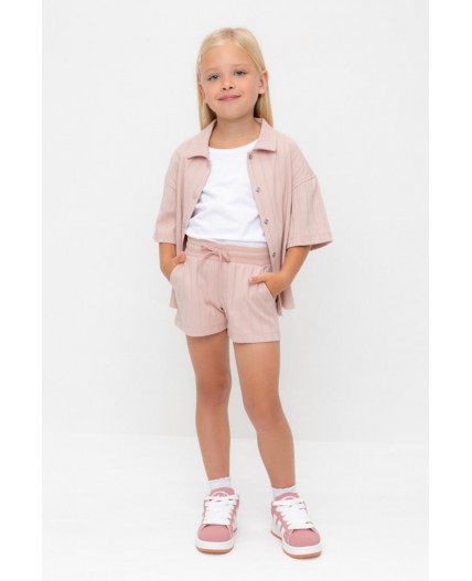 КР 400807/дымчатая роза к557 шорты