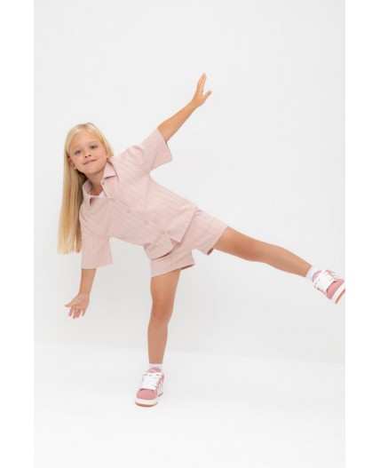 КР 400807/дымчатая роза к557 шорты