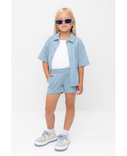 КР 400807/пыльно-синий к557 шорты
