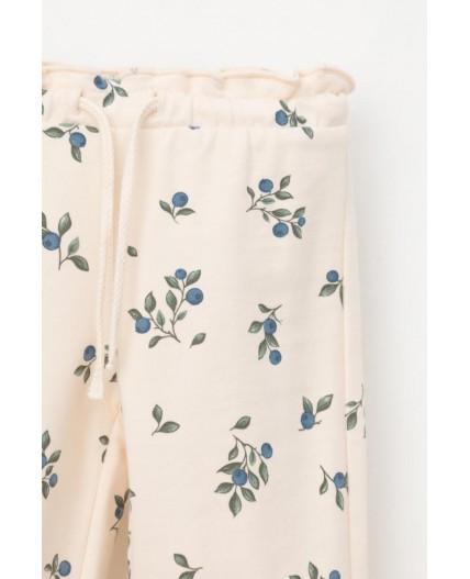 КР 400816/айвори,голубика к561 брюки