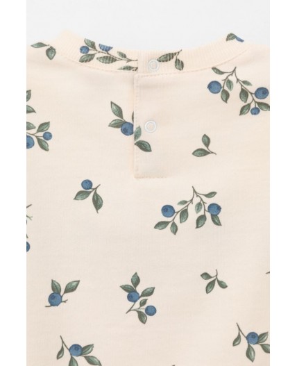 КР 302308/айвори,голубика к561 джемпер (свитшот)