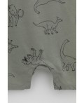 КР 6499/зеленый чай,динозавры к552 полукомбинезон (песочник)