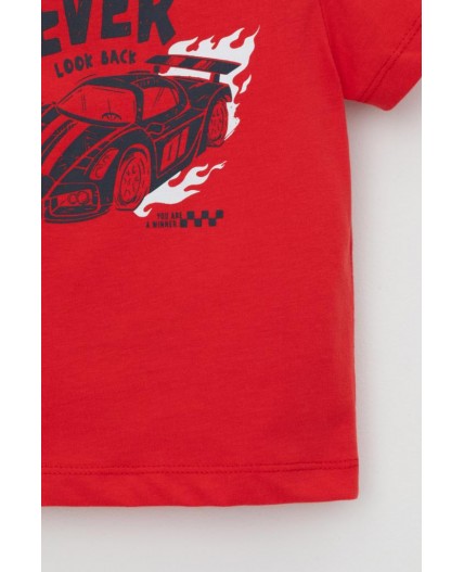 КР 302719/красный к548 фуфайка (футболка)