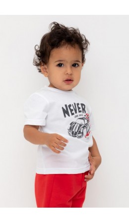 КР 302719/белый к548 фуфайка (футболка)