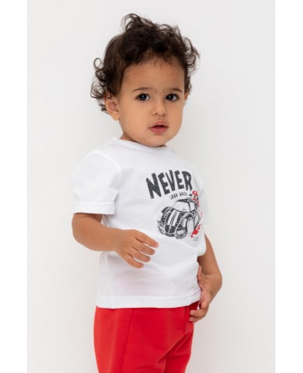 КР 302719/белый к548 фуфайка (футболка)