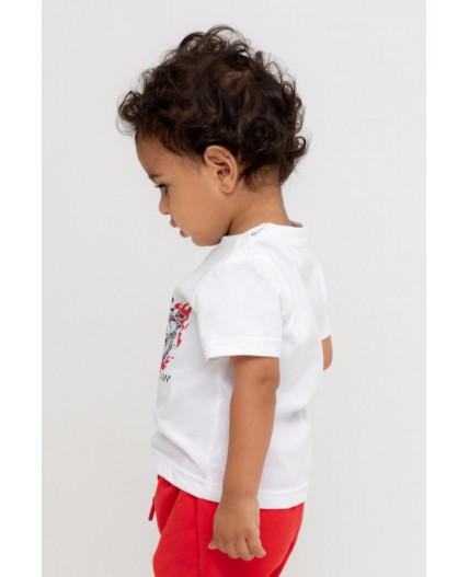 КР 302719/белый к548 фуфайка (футболка)