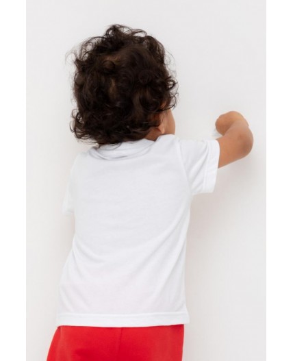 КР 302719/белый к548 фуфайка (футболка)