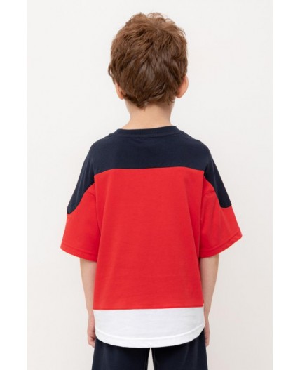 КР 302711-1/красный к550 фуфайка (футболка)