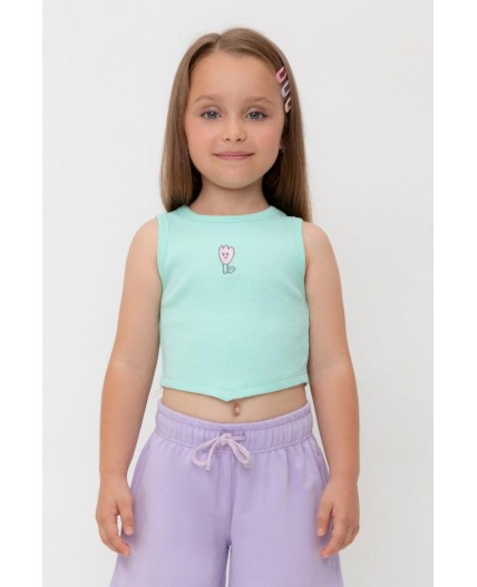 КР 302694/зеленый ручей к541 майка-топ