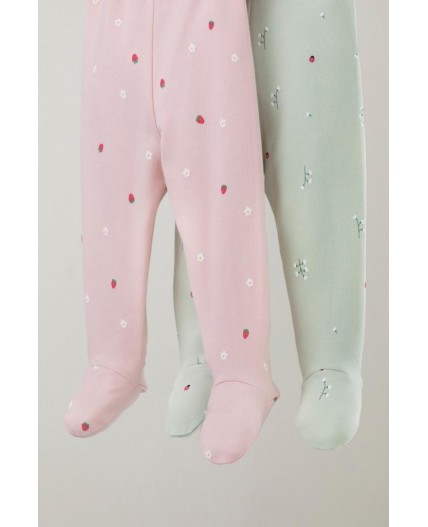 К 400220-2уп/клубничный мусс,ландыши набор ползунки