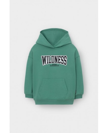 КР 302740-1/малахитово-зеленый к560 джемпер (худи)