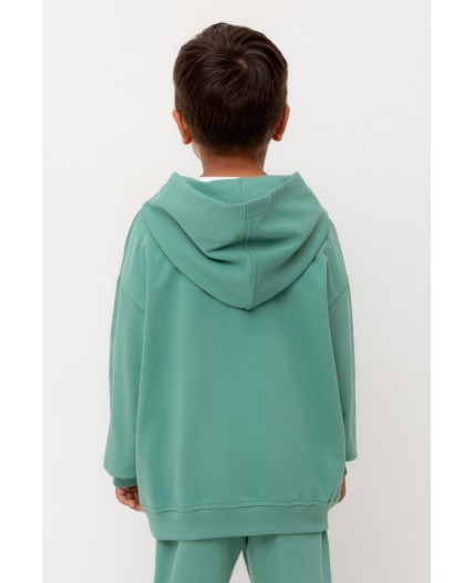 КР 302740-1/малахитово-зеленый к560 джемпер (худи)