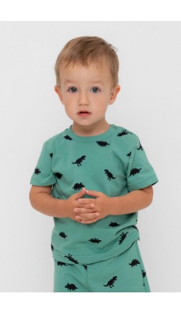 КР 302737/малахитово-зеленый,дино к558 фуфайка (футболка)