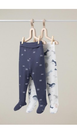 К 400220-2уп/сказочные киты,штиль набор ползунки