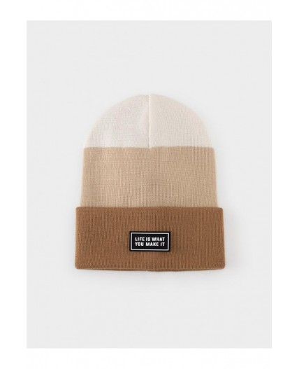 КВ 20426/карри,светлый песок шапка