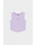 КР 302694/пастельно-лиловый к541 майка-топ