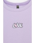 КР 302694/пастельно-лиловый к541 майка-топ
