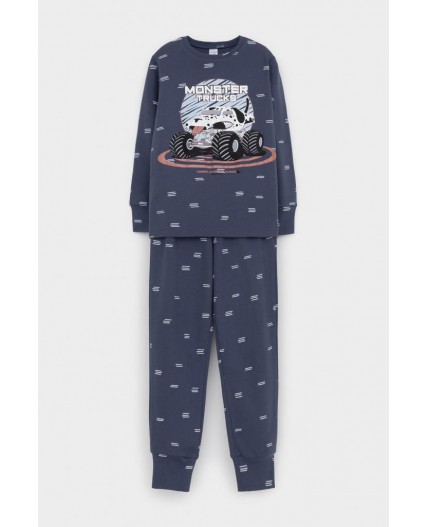 К 1621/стальной,штиль пижама