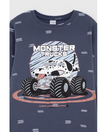 К 1621/стальной,штиль пижама