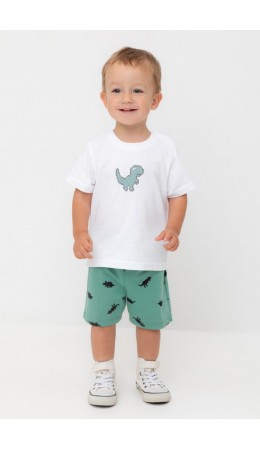 КР 400666/малахитово-зеленый,дино к558 шорты