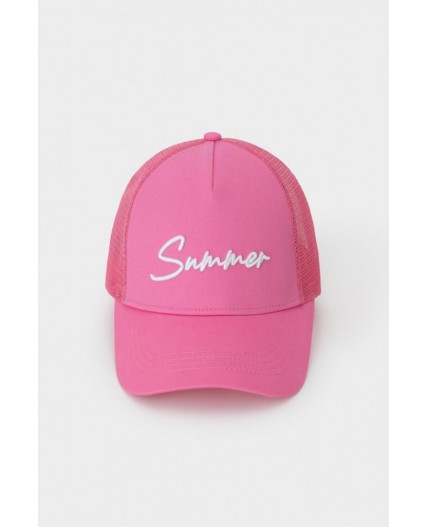 ТК 80106/неоновый розовый кепка