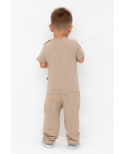 КР 400722/темно-бежевый к568 брюки