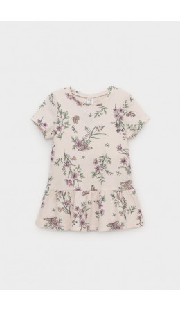 КР 302714-1/розовый,полевые бабочки к553 блузка (туника)