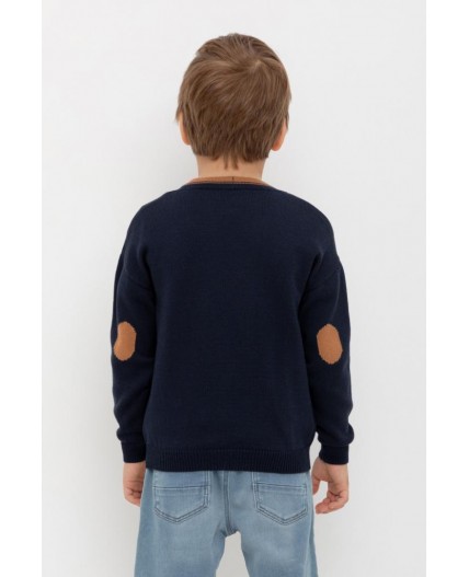 КВ 30154/темно-синий кардиган