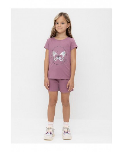 КР 400417/темная орхидея к553 шорты