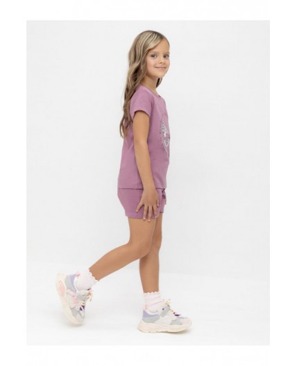 КР 400417/темная орхидея к553 шорты