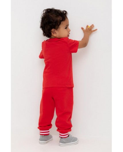 КР 400809/красный к548 брюки