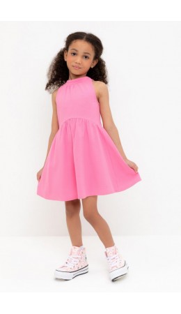 КР 5930/неоновый розовый к555 платье