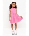 КР 5930/неоновый розовый к555 платье