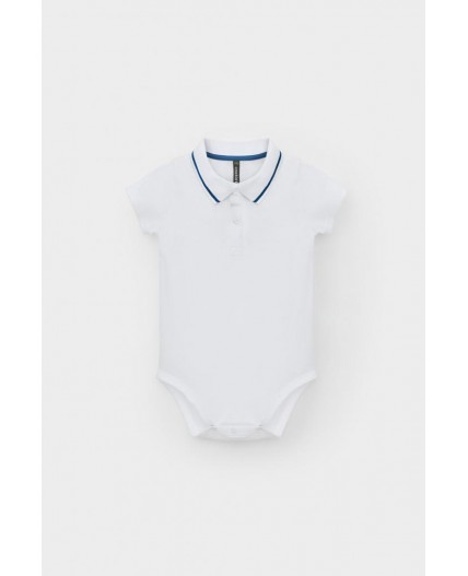 КР 6464/белый к548 полукомбинезон (боди)