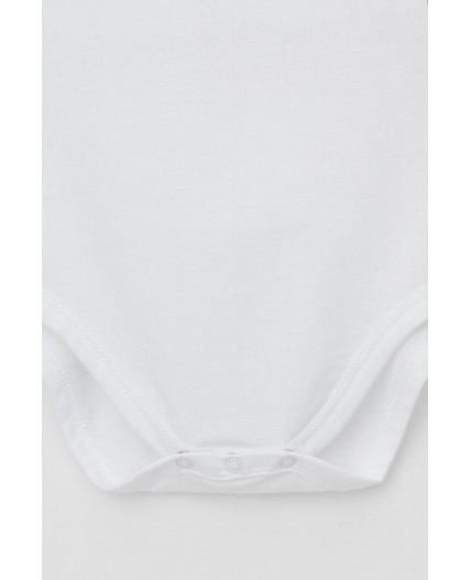 КР 6464/белый к548 полукомбинезон (боди)