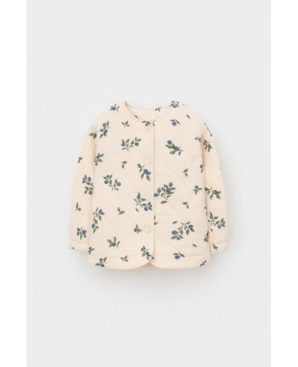 КР 302734/айвори,голубика к561 жакет (бомбер)