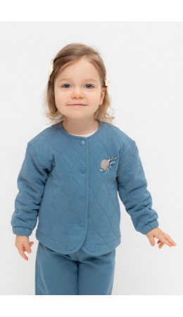 КР 302549/капитанский синий к561 жакет (бомбер)